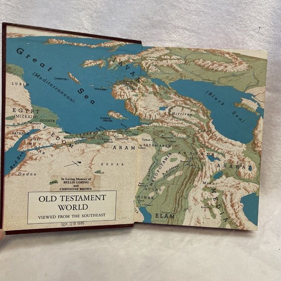 Vintage THE BIBLE Revised Standard Version Hardcover American Bible Society 1980 - Picture 6 of 12